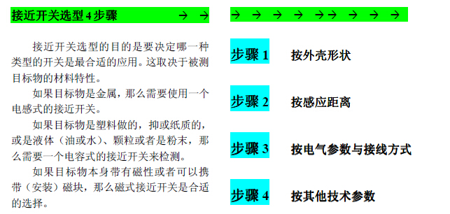 P+F/倍加福接近開(kāi)關(guān)如何選型？